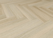 BUKOMA HERRINGBONE U-CLICK - dekor dub Natur Light