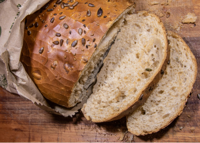2 fette di pane (circa 50 gr)