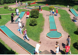 Minigolf - mit FoodTruck-Option