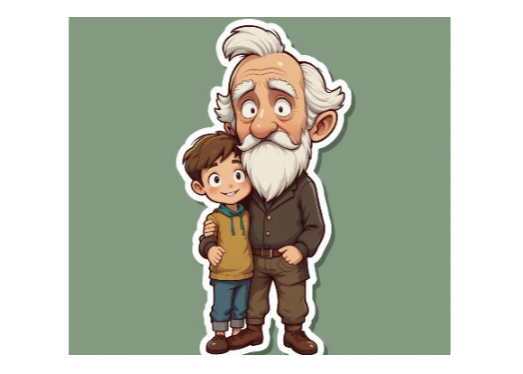 vecchio e bambino