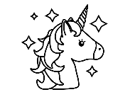 Unicornio líder. Trota con paso firme y decidido por el mundo.