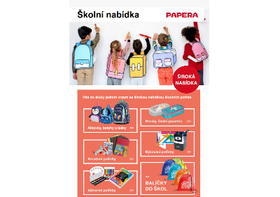 Přehled sortimentu