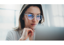 Bildschirmbrille
