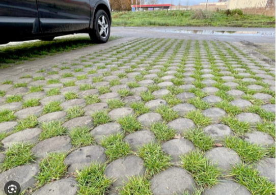 Grasbetontegels