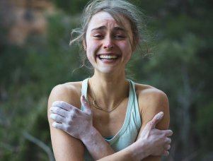 Margo Hayes après l'enchaînement de "La Rambla" | © Matty Hong