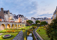 Vannes Villes médiévales avec beaucoup de commerces