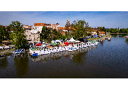 Paluba hotelové lodi Florentina 