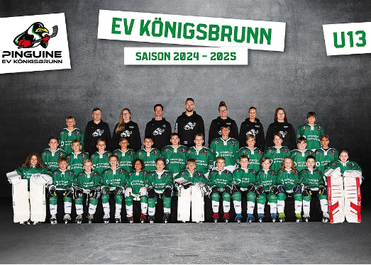 EV Königsbrunn "Die Pinguine" e.V. - neue Spielertrikots für die U13 und U15 der Pinguine 
