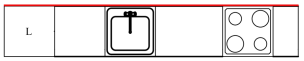 a single-row (along one wall)