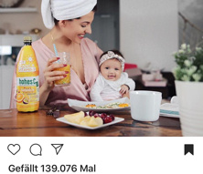 Quelle: Instagram sarah.harrison.official (22.02.2018)