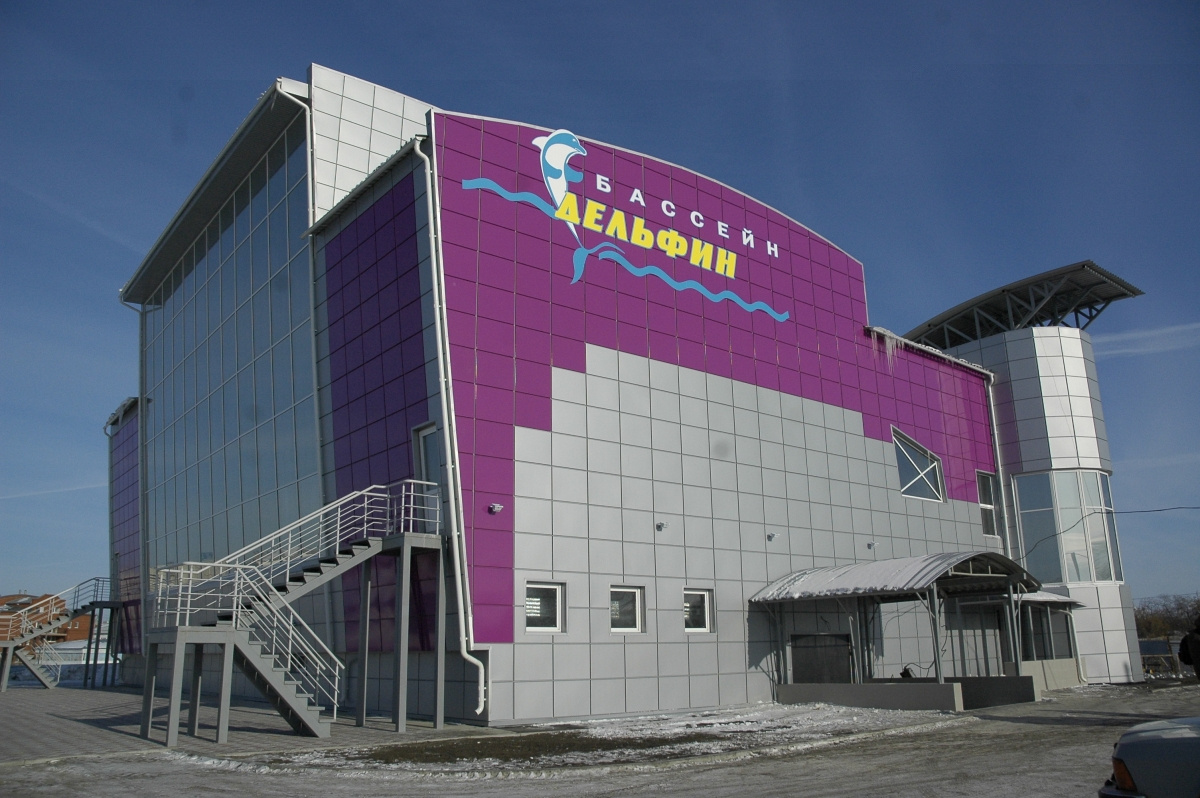 Бассейн «Дельфин». Открыт в р.п. Саргатское 16 ноября 2011 года. 