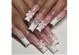 coquette nails
