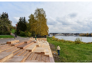Благоустроенная зона отдыха. 