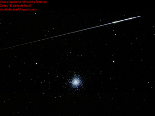 M 13 y Perseida