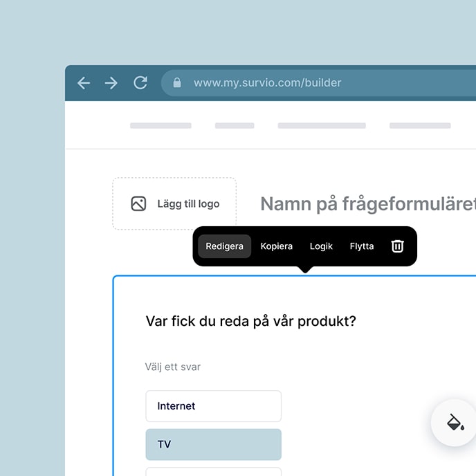 En enkel redigerare med en rad redigeringsfunktioner och inställningsval.