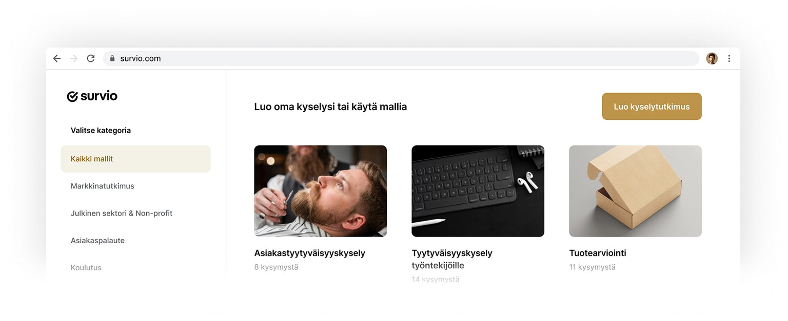 Asiantuntijoiden suunnittelema. Heti käytettävissä.