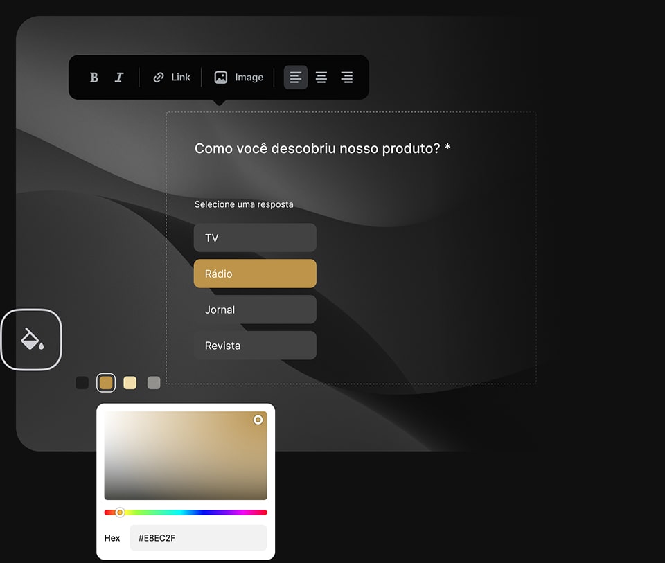 Flexibilidade de design. Pronto para ser usado em celulares.