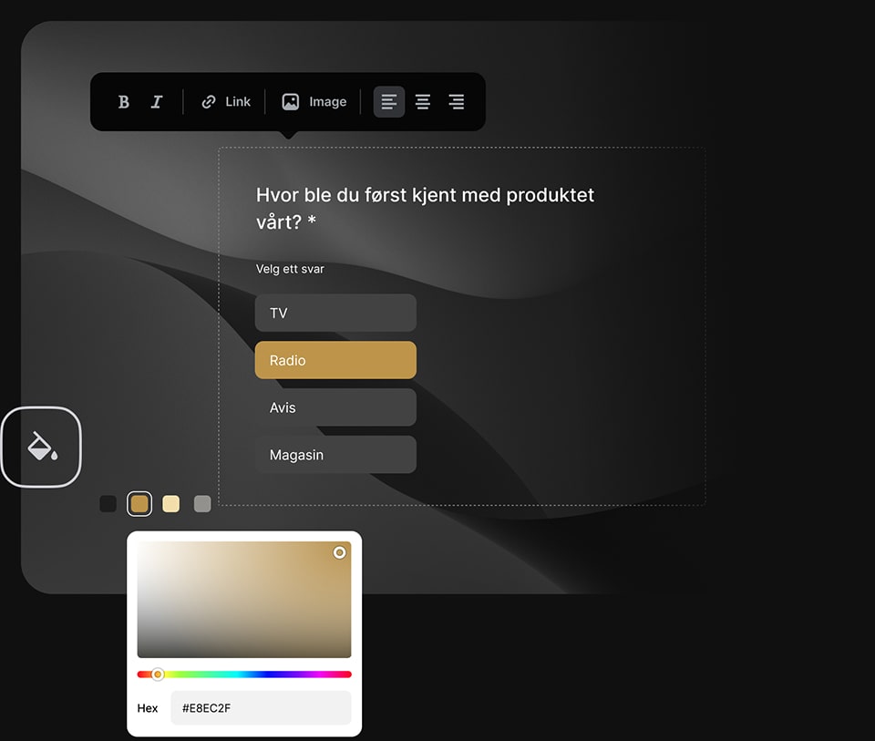 Fleksibelt design. Klar til bruk på mobile enheter.