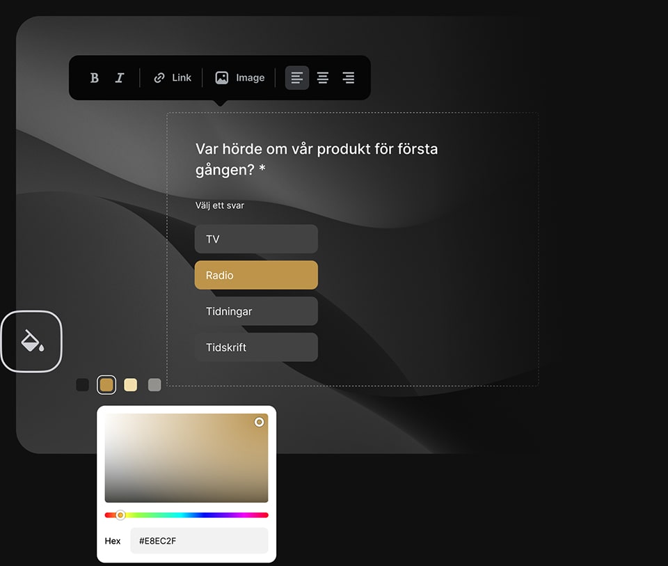 Flexibel design. För mobila anordningar.