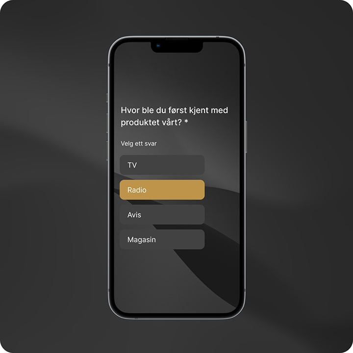 Mobilklare undersøkelser. Nødvendig for høyere responsrate.