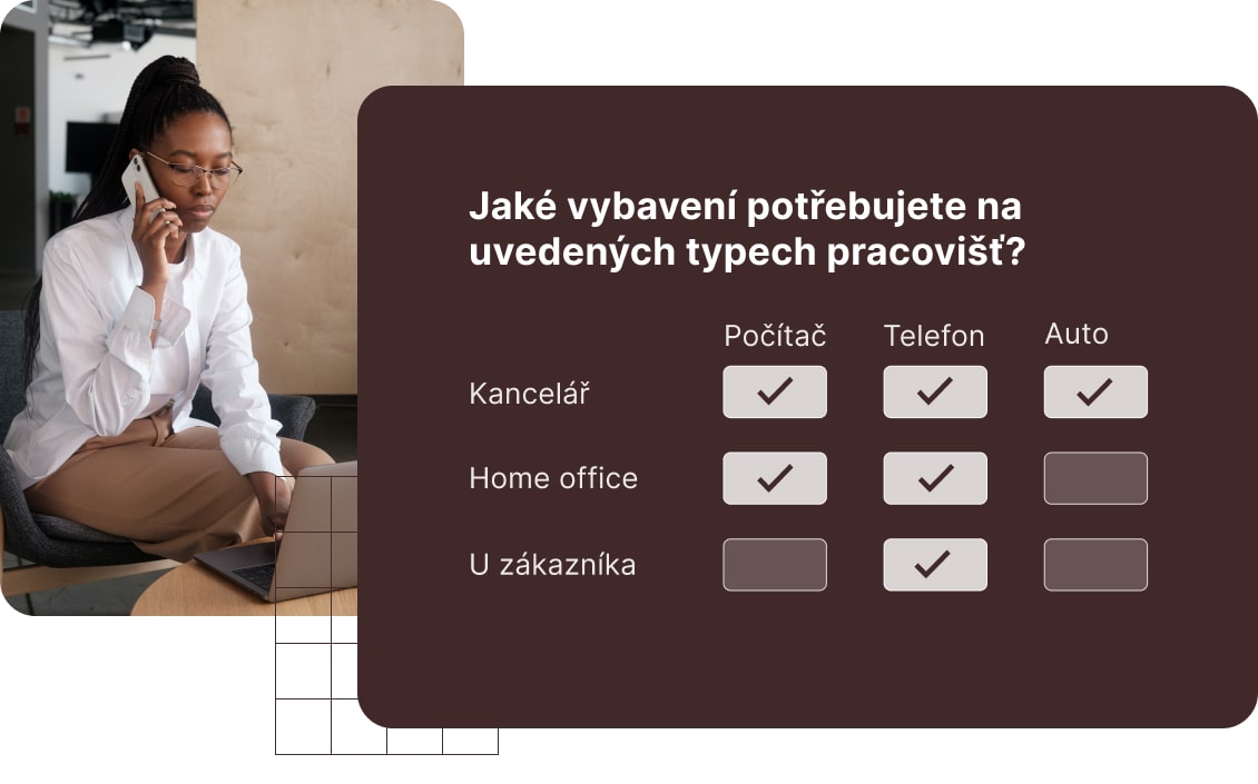 Matice - výběr více z možností