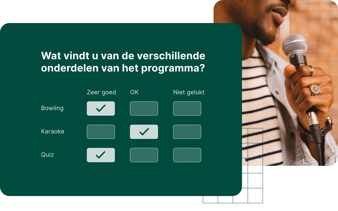 Matrix - enkele keuze