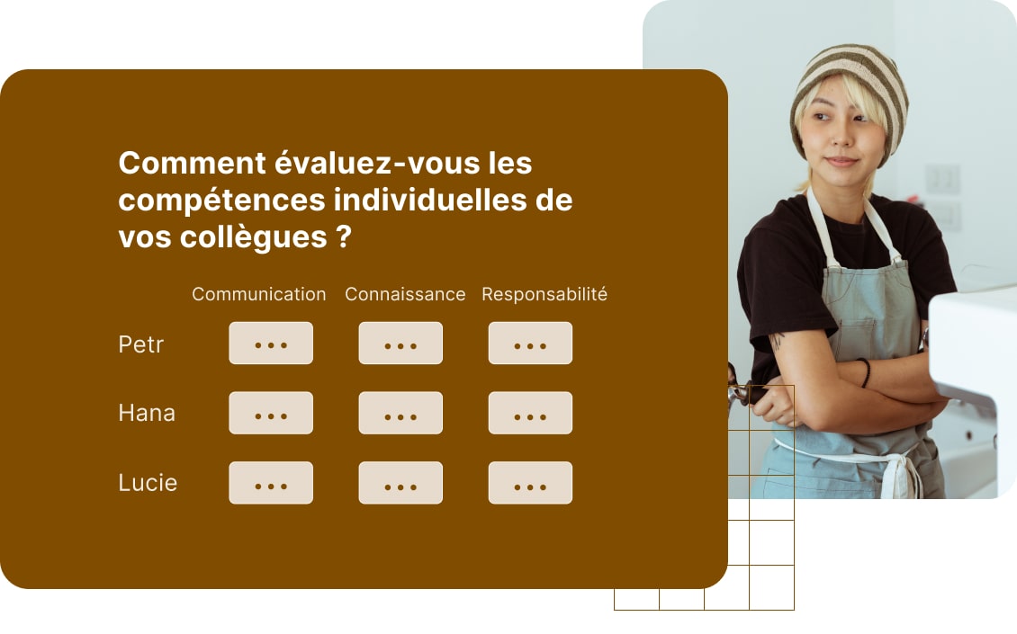 Matrice - réponses textuelles