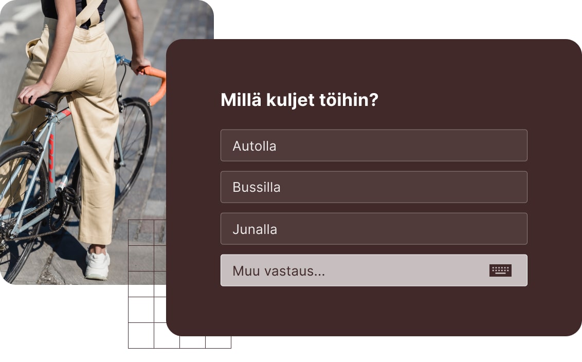 Yksi vastaus muunnelma 