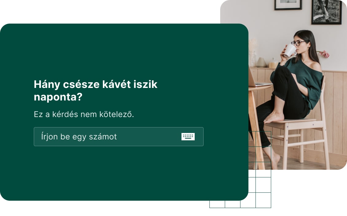 Nyitott szöveges kérdés - szám