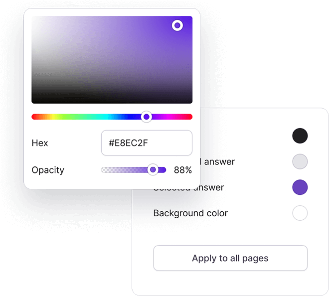 Różnorodny wybór konfigurowalnych motywów kolorystycznych w nowym edytorze