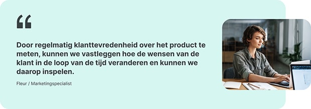 Een referentie van een marketingspecialist