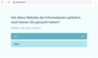 Beispiel einer Einzelwahl