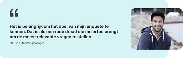 Een referentie van een marketingmanager