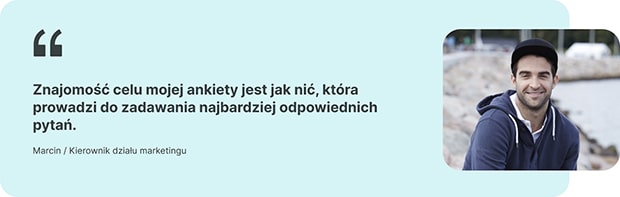 Opinia kierownika działy marketingu