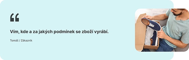 Reference na povědomí o značce od zákazníka