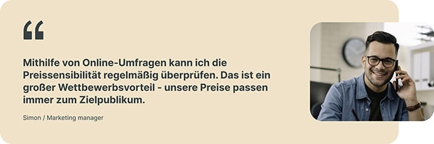 Eine Referenz von einem Marketingleiter