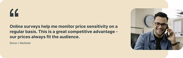 A reference by a marketing manager