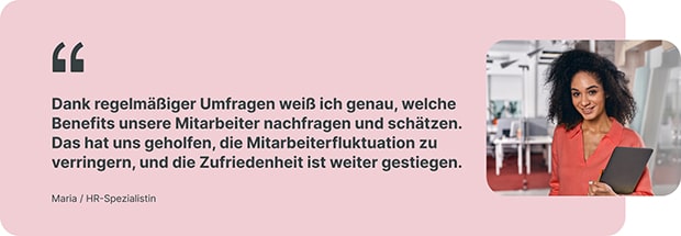 Eine Referenz von einer HR-Spezialistin