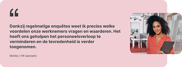 Een referentie van een HR-specialist