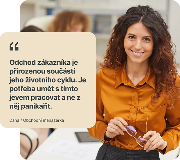 Recenze od obchodní manažerky