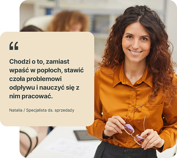 Opinia specjalistki ds. sprzedaży